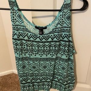 Forever 21 teal top
